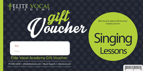 Singing Lesson Voucher